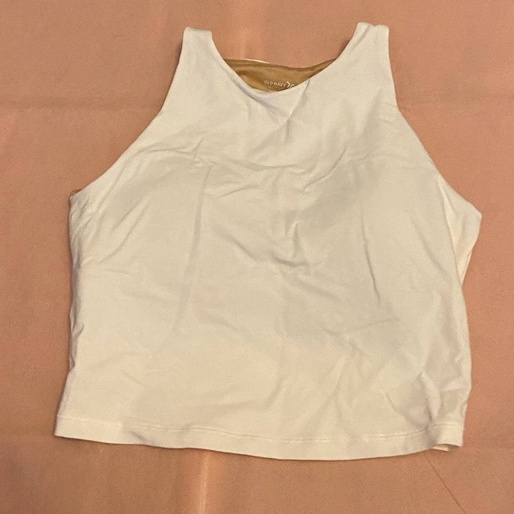 Old Navy Powerchill Longline Sports Bra Light Support